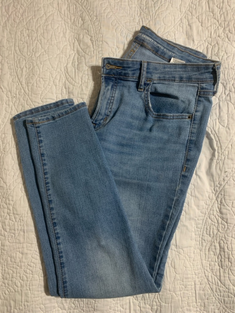Old Navy Light Blue Skinny Jeans for Women